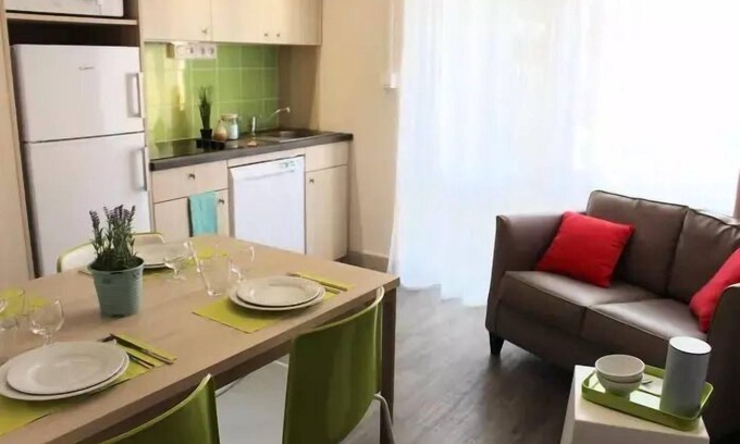 Bleriot-Plage Apartment | VVF Blériot-Plage * - 4 Room Gite 7 People 2 Babies