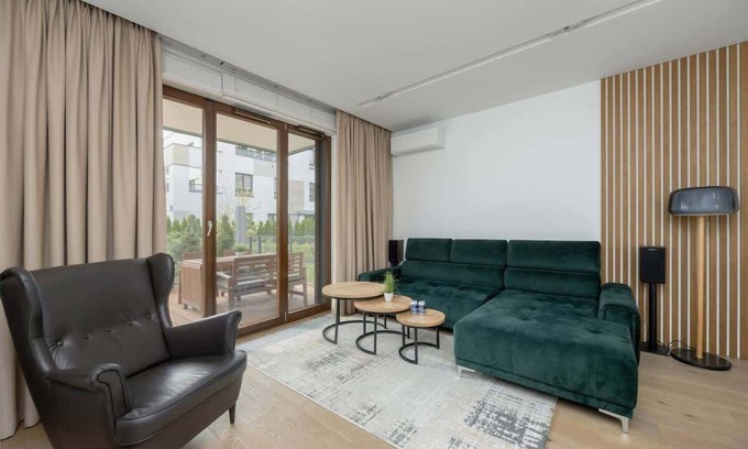 Ochota Apartment | Włodarzewska 70F | Fashionable Apartment | Parking