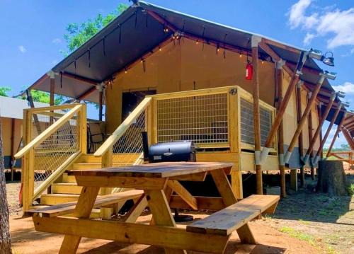 Sutherland Springs Other | Wake and Glamp: Safari Tent Retreat for Water Sport Lovers in Cibolo, TX