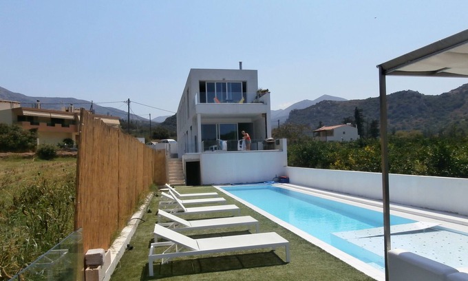 Fodele Villa | Wake up and relax among the orange trees! Villa with private pool!!