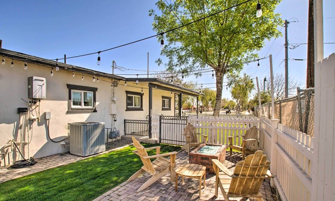 Gilbert House | Walk to Downtown: Gilbert Home w/Fire Pit!
