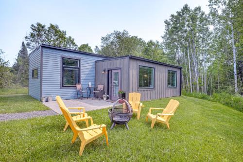 Cornucopia House | Walk to Lake Superior and Beach Modern Retreat
