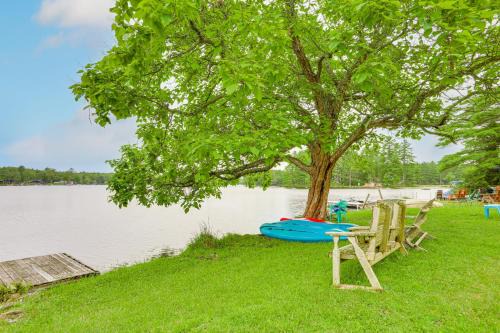 Town of Lumberland House | Walk to Mohican Lake Catskills Getaway with Dock!