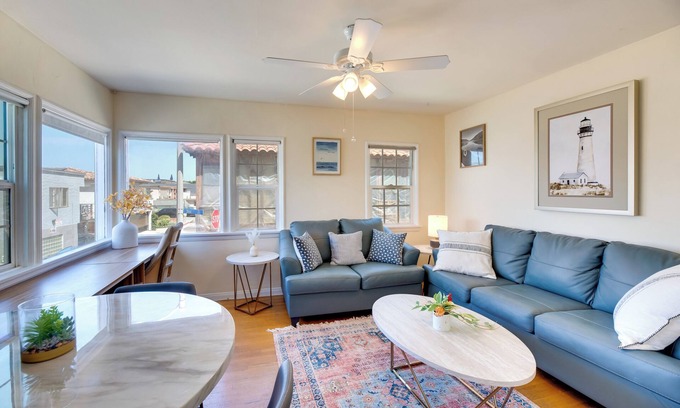 Tree Section Apartment | Walk to Sand & Surf - Bright Manhattan Beach Apt!