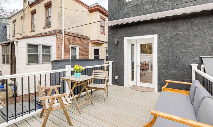 East Mount Airy House | Walk to Shops & Eats: Philadelphia Escape w/Yard!
