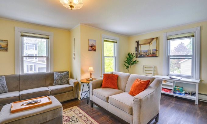Clayton House | Walk to St Lawrence River: Clayton Apt w/Porch!