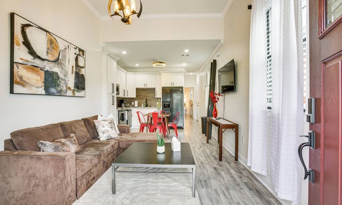 Faubourg Livaudais House | Walk to Streetcar & Dining: Modern NOLA Home Base!