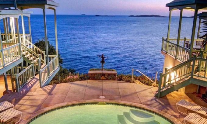 Contant Farms Villa | Water Cliff Villa Cruz Bay!