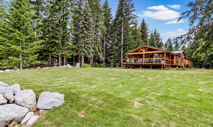 Sandpoint Cabin | Waterfront cabin on Pend Oreille River with private dock and southern exposure!