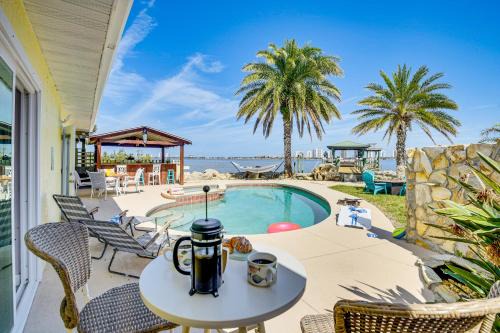 South Daytona House | Waterfront Daytona Escape with Pool and Game Room!