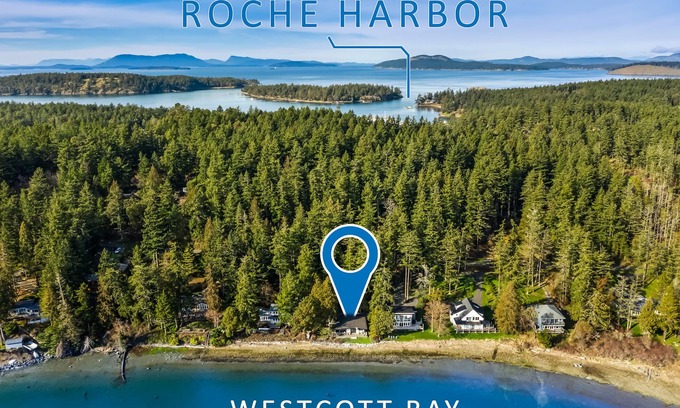 Roche Harbor House | Waterfront Home! Newly Remodeled! (weow)