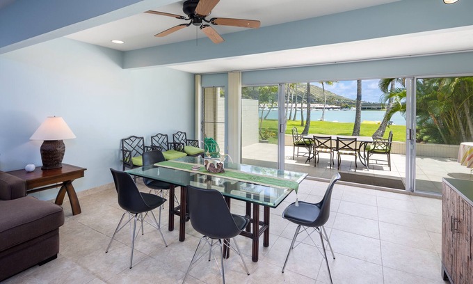 Portlock House | Waterfront Home near Beach. Peaceful Community w/Swimming Pool and Boat Dock