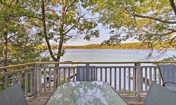 Johannesburg House | Waterfront House w/Dock & Deck on Little Bear Lake