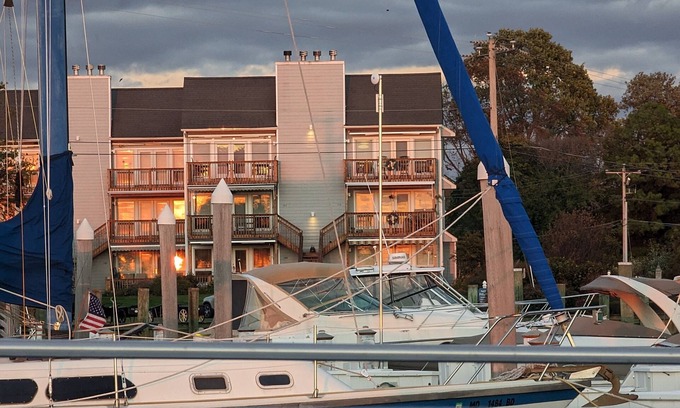Rock Hall House | Waterfront in Historic Rock Hall, overlooking the main harbor and Chesapeake Bay