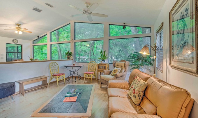 Inglis House | Waterfront Inglis Getaway w/Dock: 5 Mi to Gulf