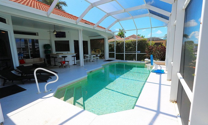Marco Island House | Waterfront Paradise on Marco Island – 3BR + Den, Heated Pool, Stunning Views