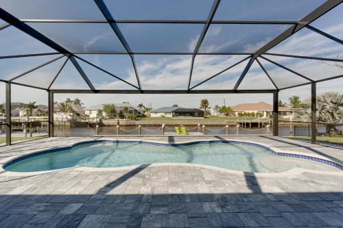 Gulf Cove House | Waterfront Port Charlotte Gem with Gas Grill and Lanai