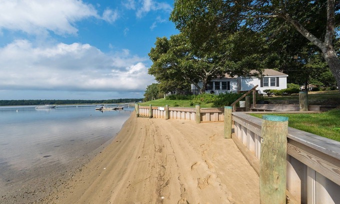 Mashpee Cottage | Waterfront , Private family beach and dock. Incredible sunsets!