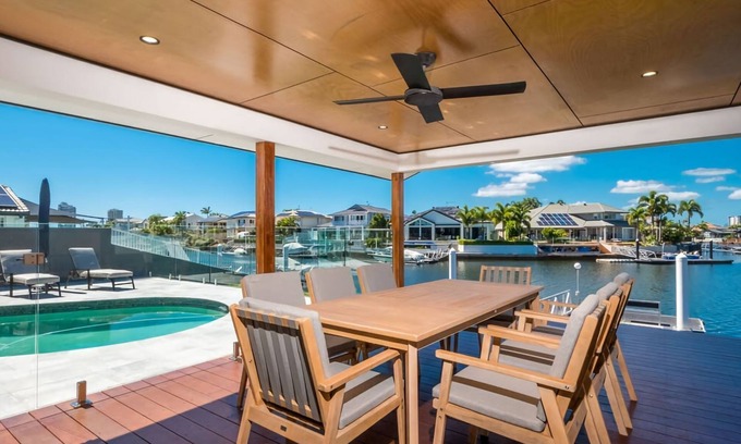 Runaway Bay House | Waterfront Resort Style Retreat Runaway Bay