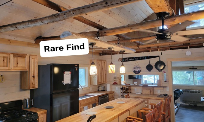 Aurora Cabin | WATERFRONT "Rivah Lodge",nPRIVATE, QUIET, "OFF GRID". nNice drive to Bar Harbor.