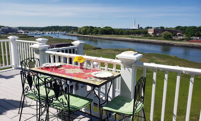 Gloucester Condo | WATERFRONT- River & Harbors views, Walking Distance to Downtown, Beaches & Park