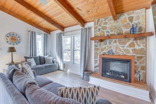 Shelby House | Waterfront Shelby Home with Fireplace and Scenic Decks