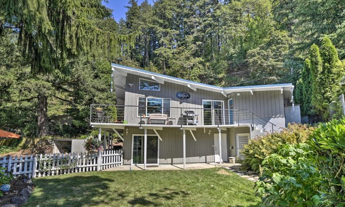Troutdale House | Waterfront Troutdale Hideaway Sandy River Fishing