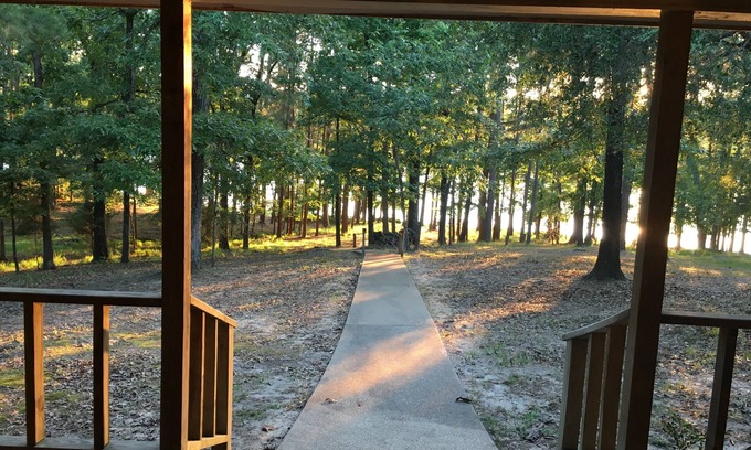 Holly Lake Ranch House | Waterfront Vacation Home, Golf-Fish-Swim, Sleeps 12 in Wooded Resort