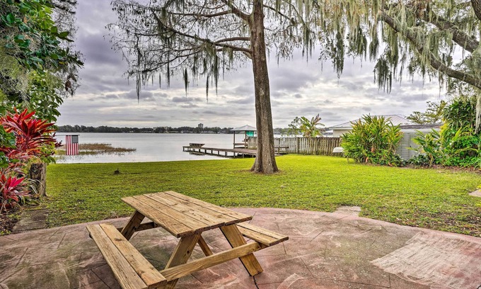 Winter Haven House | Waterfront Vacation Rental on Lake Mirror!