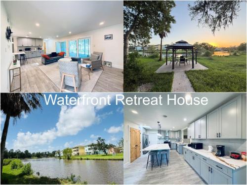 Dickinson Villa | Waterfront Vacation Retreat with Gazebo Fishing