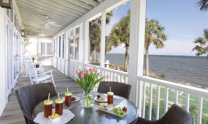 Charleston Cottage | Waterfront View w/pool Cottage - Min from Downtown!