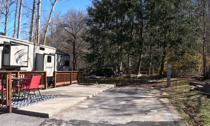 Pittman Center RV Rental | Webb Creek Camper Lot – Smoky TN