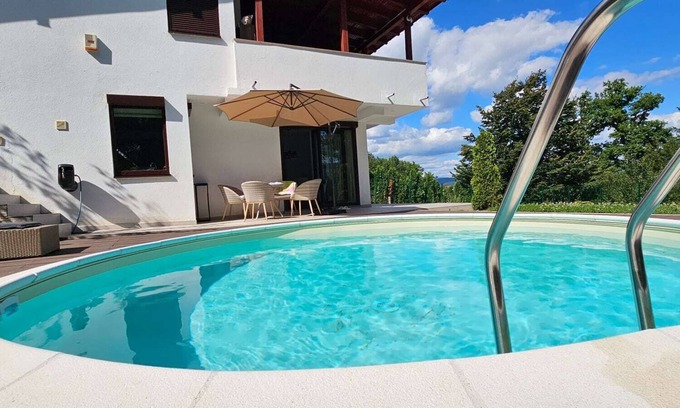 Sarajevo House | Weekend pool house Sarajevo with outdoor pool and fireplace in top location