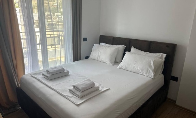 Himare Apartment | Welcome to our cozy 1 bedroom apartment with both city and sea view