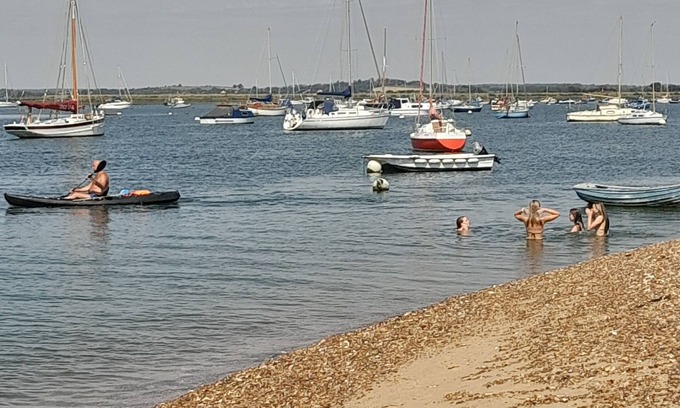 West Mersea Cottage | West Mersea Cottage, Coast Road. Beach/sea area. Some September availability