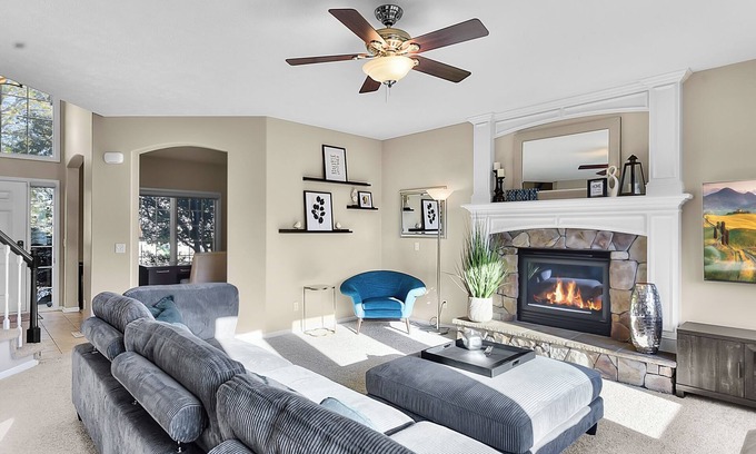 Omaha House | West Omaha Escape: Hot Tub, Fire Pit, Game Room