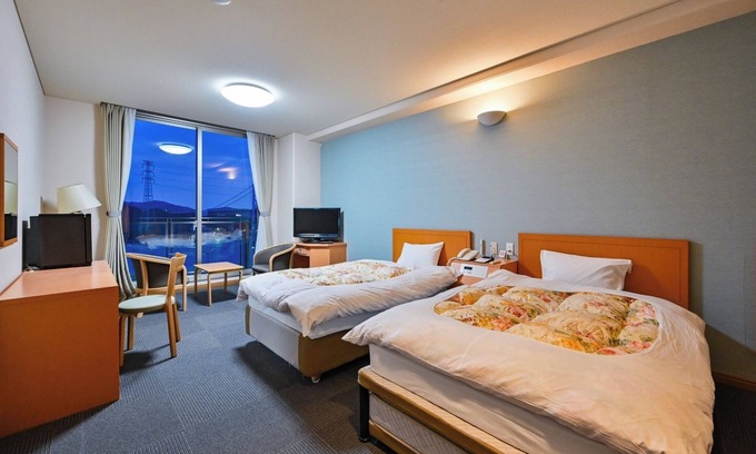 Shimonoseki Hotel | Westernstyle twin room with bath and toilet H/Shimonoseki Yamaguchi