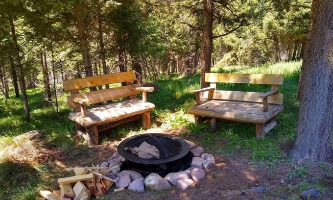 Seeley Lake Apartment | Whitetail View, Secluded, Hot Tub-Spectacular View.