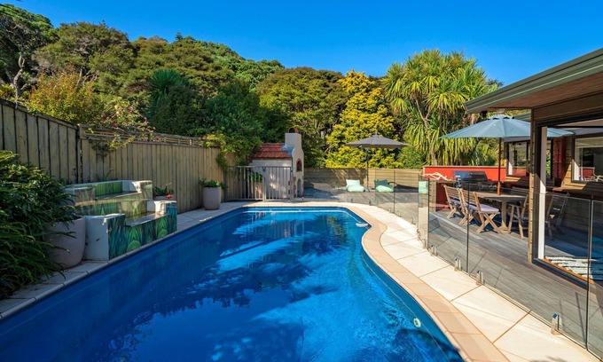 Whitianga House | Whitianga House with Amazing Views & Pool