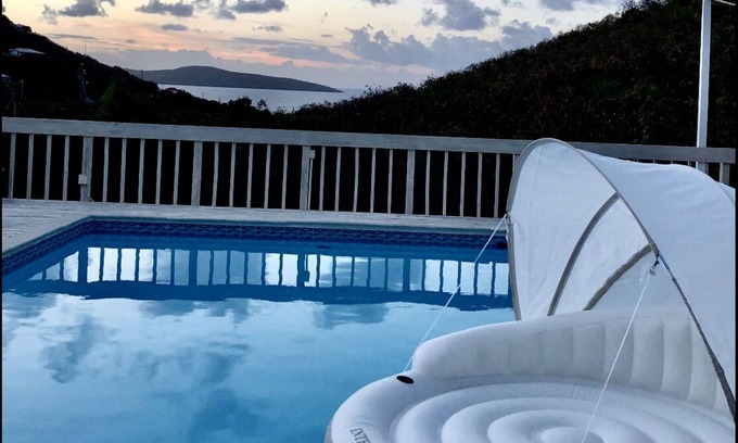 Grapetree Villa | Whole House AC Hidden Valley Villa 3 bedroom 3 bath. Ocean views & private pool