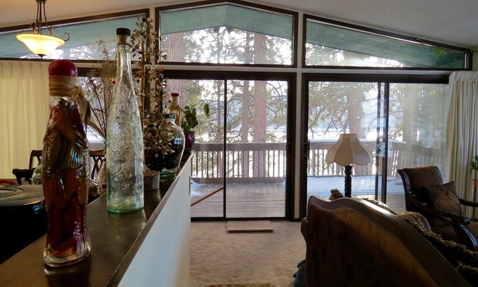 Kettle Falls House | Whole house with four bedrooms, laundry room, hot tub, living and dining room.