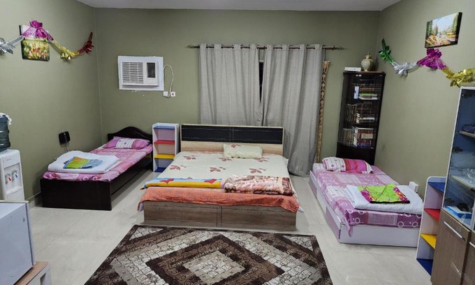 Al Muntazah Apartment | Wide Apartment- Room & Hall