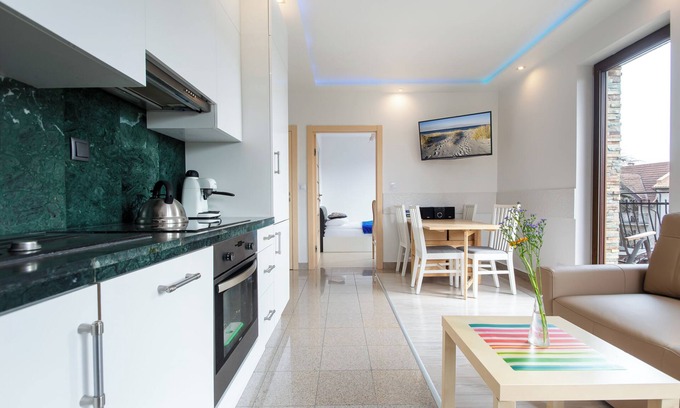 Emaus Apartment | Wind Rose Residence - Luxury ApartHotel Gdańsk- 2 bedroom apartament
