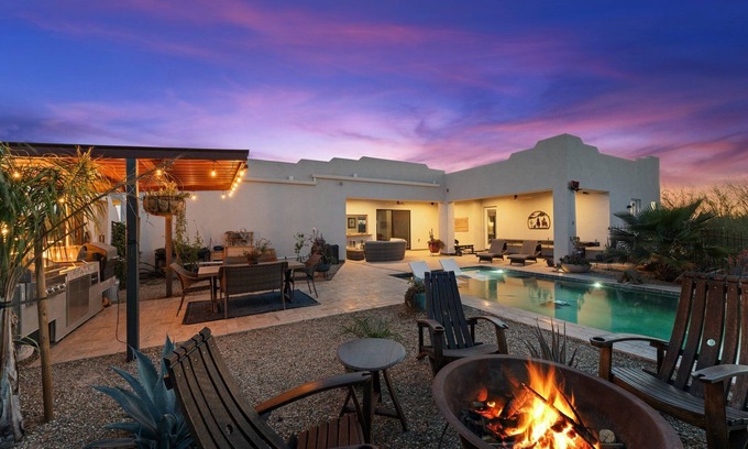 Wickenburg House | Winters Desert Oasis