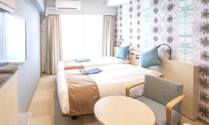 Mihama Hotel | With balcony Moderate twin Nonsmoking vs | /Nakagamigun Okinawa
