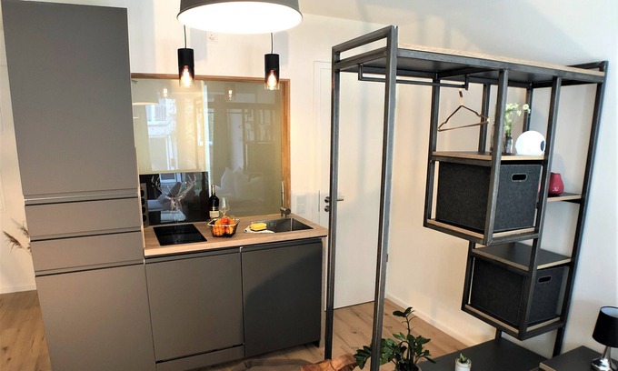 Neutor Apartment | Wohnung 0.5 Sunrise, Münster-city