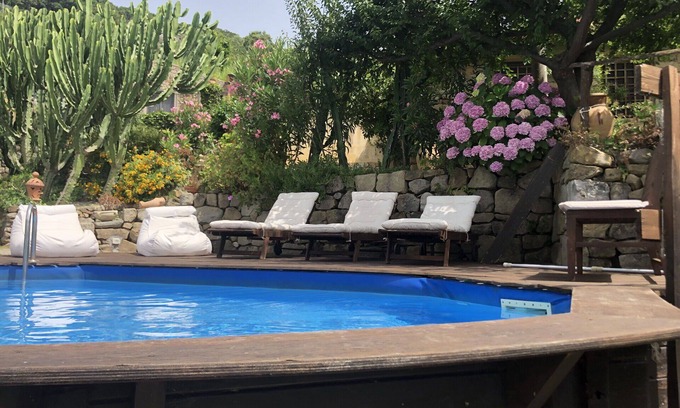 Naso House | Wonderful private villa for 13 people with private pool, A/C, TV and panoramic view