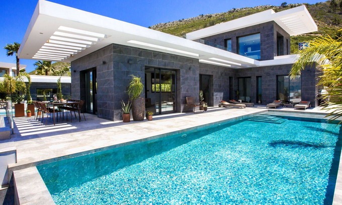 Cansalades Villa | Wonderful private villa with private pool, WIFI, A/C, TV, patio, panoramic view and parking