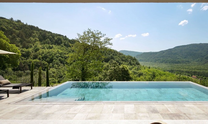 Sveti Bartol Villa | Wonderful private villa with WIFI, private pool, A/C, TV, terrace, panoramic view and parking