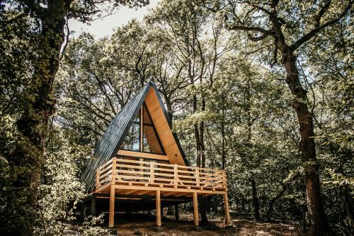 Noszvaj Apartment | Woodland Noszvaj Moha Kabin